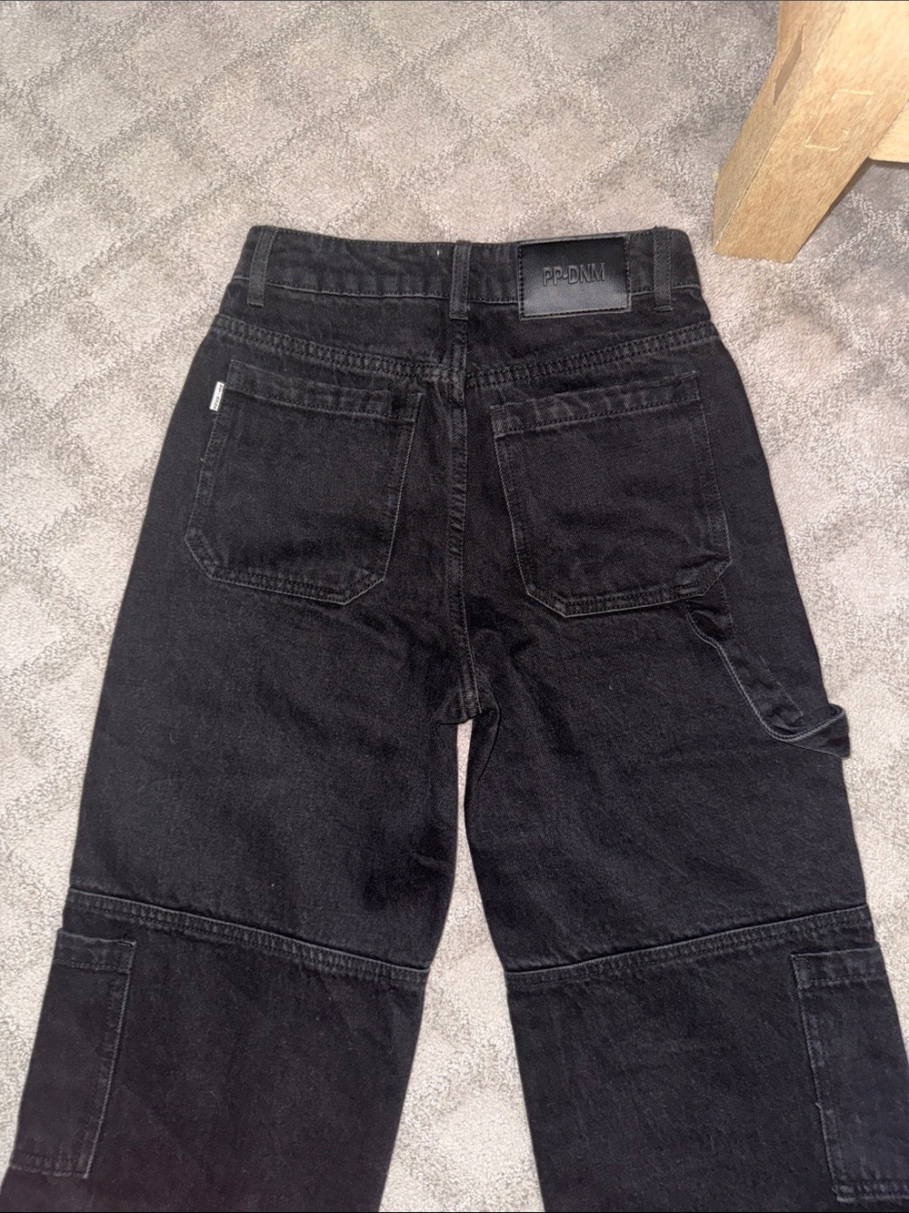 Princess Polly Black High-Rise Jeans - Picture 3 of 3